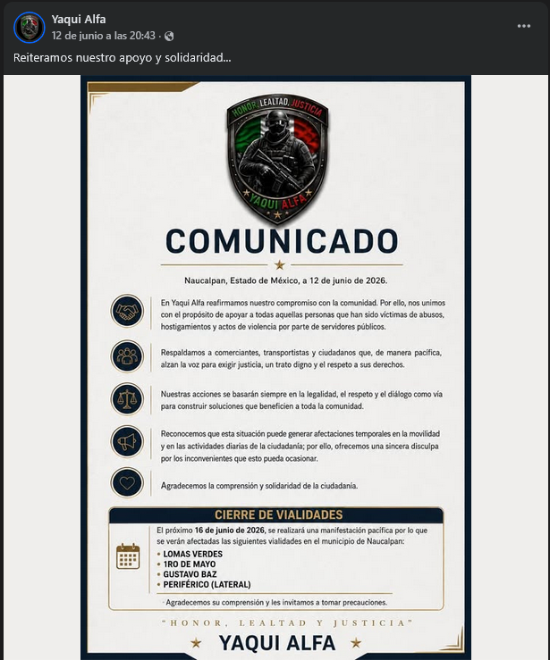 Convocatoria Yaqui Alfa