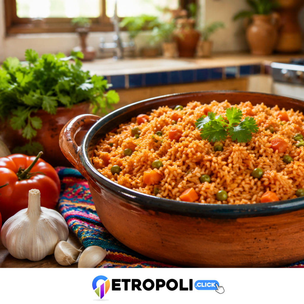 Arroz rojo mexicano: receta y trucos para que no se bata 🍅 1 Portada de arroz rojo