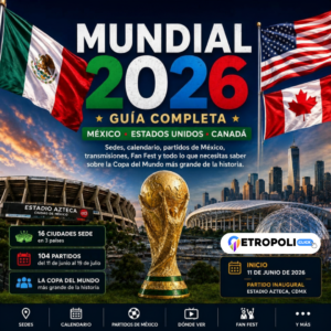 Mundial 2026: México / Estados Unidos / Canada