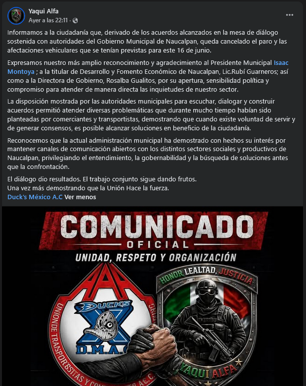 Yaqui Alfa Cancela Manifestacion 2