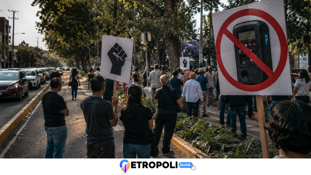 Vecinos de Satélite convocan manifestación contra parquímetros en Naucalpan el 19 de junio