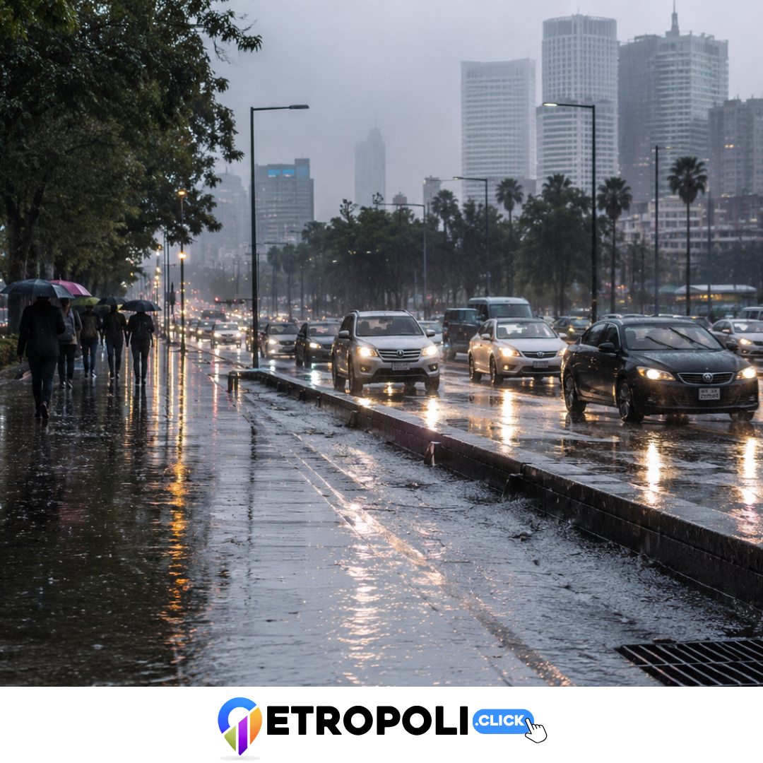 Alerta Amarilla en la CDMX por lluvias fuertes: qué significa, horarios y recomendaciones
