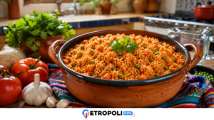 Arroz rojo mexicano: receta y trucos para que no se bata 🍅
