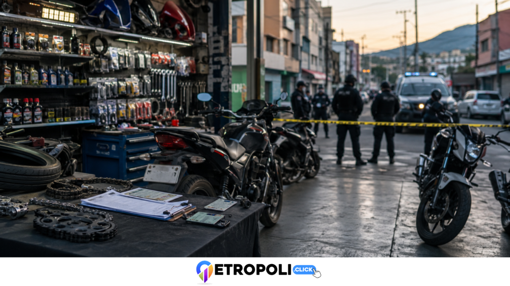 Cateos a talleres de motos en Naucalpan 🏍️: qué pasó y cómo evitar problemas si eres dueño de una motocicleta