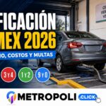 Verificación Edomex 2026: calendario, costos y multas 🚗