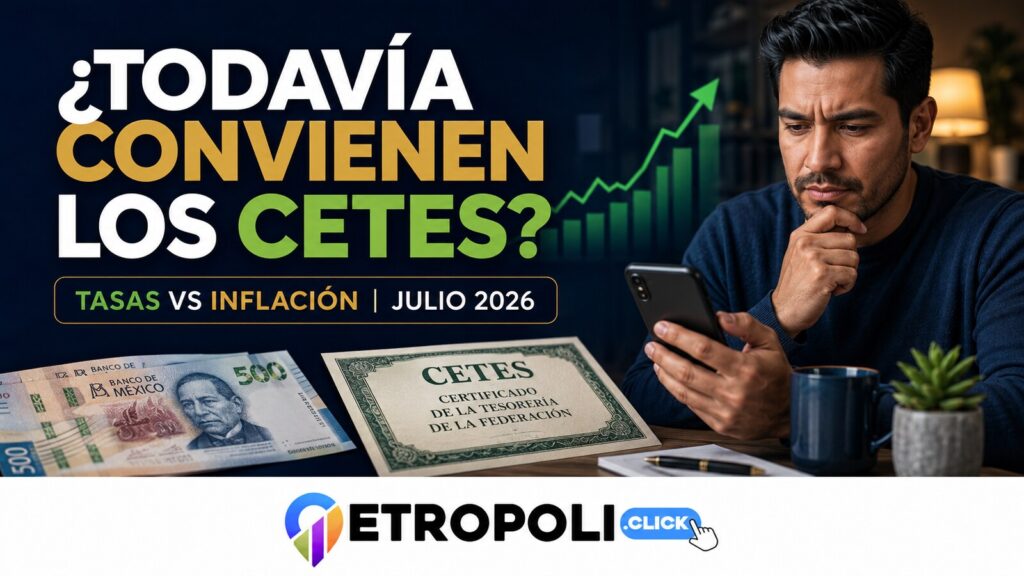 ¿Los CETES todavía convienen en julio de 2026? 💰