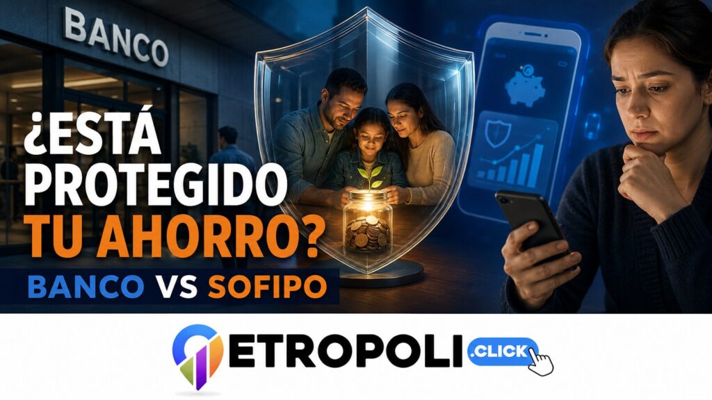 ¿Banco o SOFIPO quebró? Así protegen tus ahorros 🏦