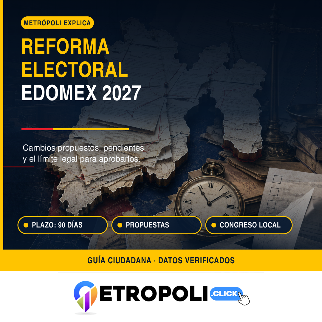 Reforma electoral Edomex 2027: cambios y plazo legal ⚖️ 1 Cambios propuestos en la reforma electoral del Estado de México 2027