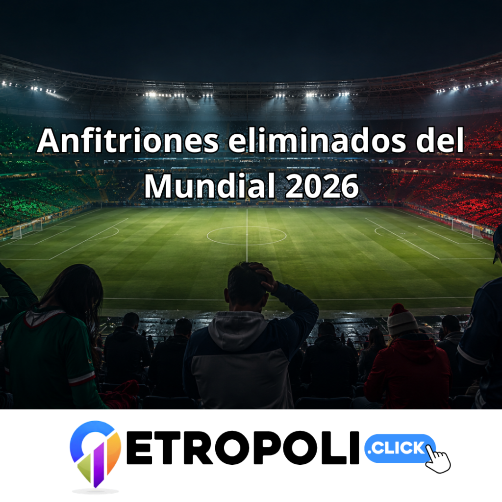 Portada Anfitriones eliminados del Mundial 2026: ¿qué falló? ⚽