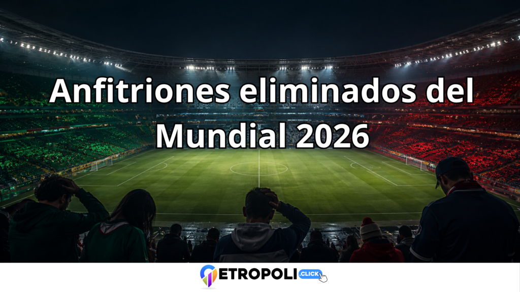Anfitriones eliminados del Mundial 2026: ¿qué falló? ⚽