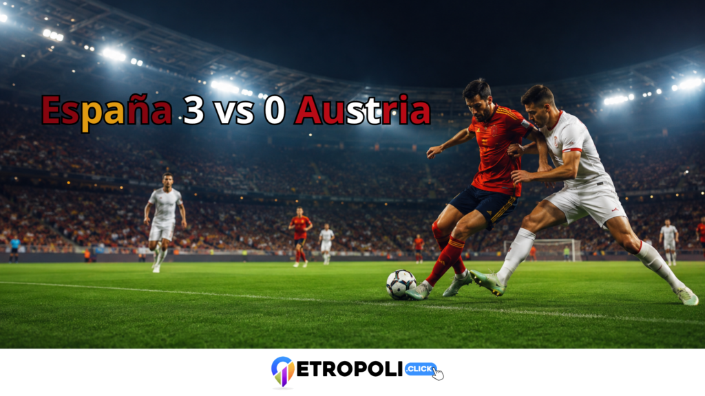 España vs Austria: análisis del 3-0 que confirma a La Roja como candidata seria en el Mundial 2026 ⚽