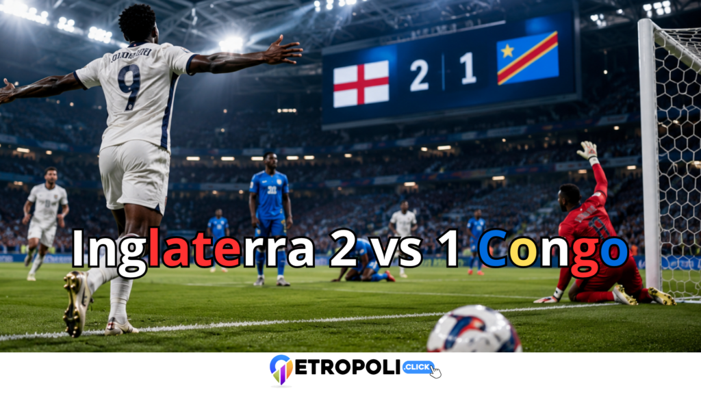 Inglaterra vs RD Congo: análisis del 2-1 que salvó a los ingleses y dejó al Congo cerca de la hazaña ⚽