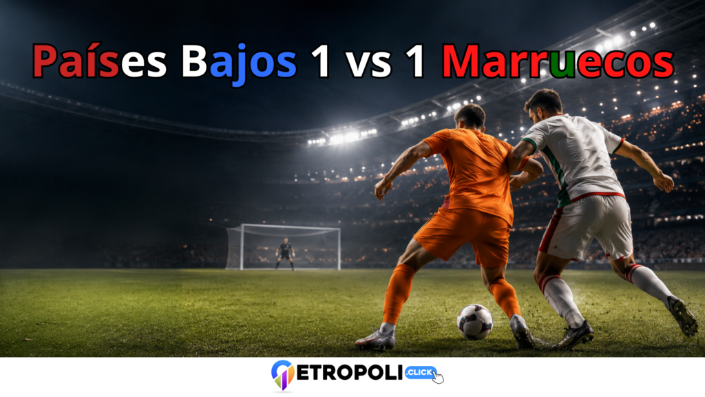 Países Bajos vs Marruecos: análisis del 1-1 y la tanda que cambió el Mundial 2026 ⚽