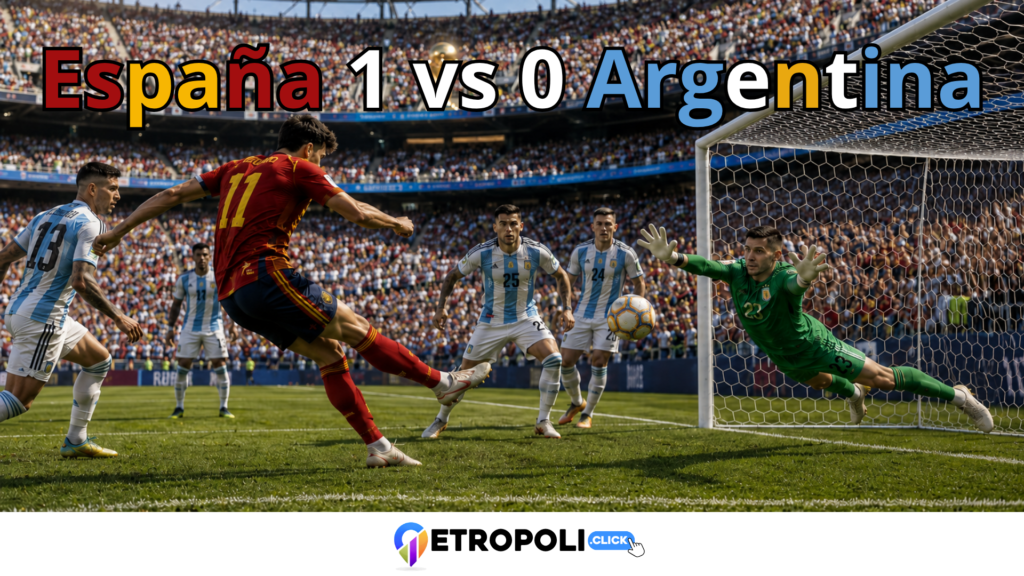 Mundial 2026: España vs Argentina: análisis de la final 1-0 ⚽