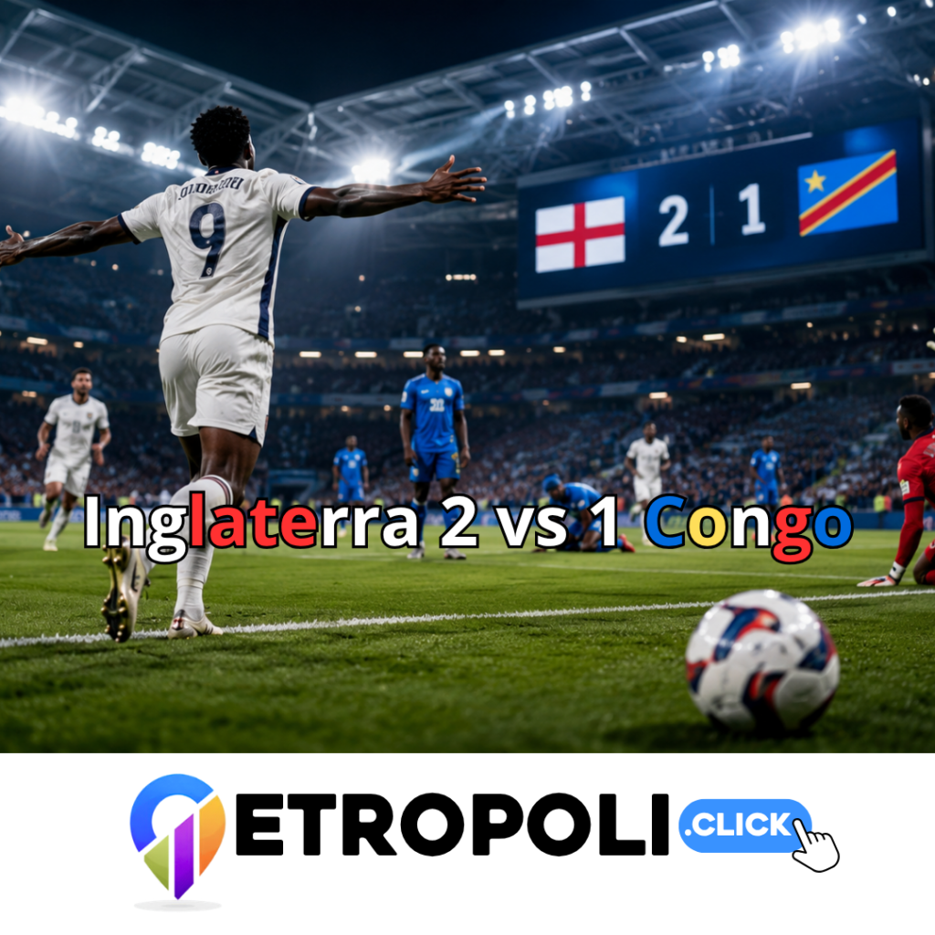 Inglaterra vs RD Congo: análisis del 2-1 que salvó a los ingleses y dejó al Congo cerca de la hazaña ⚽ 2 Portada Inglaterra vs RD Congo: análisis del 2-1 que salvó a los ingleses y dejó al Congo cerca de la hazaña ⚽