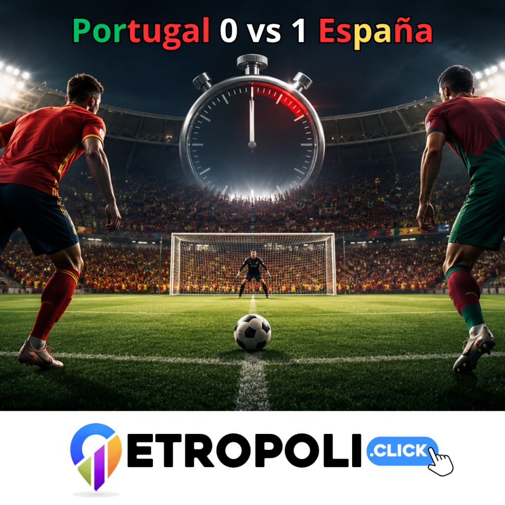 España vs Portugal: análisis del 0-1 que acabó con el sueño mundialista de CR7 ⚽ 2 Portada España vs Portugal: análisis del 0-1 que acabó con el sueño mundialista de CR7 ⚽