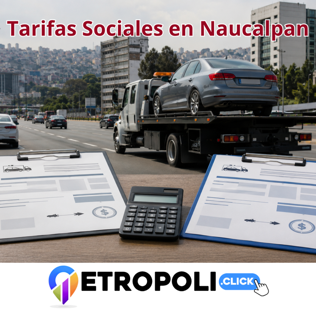 Portada Acuerdo por Naucalpan Tarifas sociales de grúas: el acuerdo que puede salir más caro 🚗