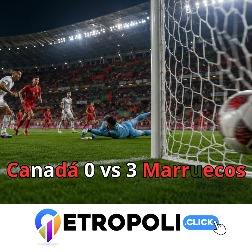 Portada Canadá vs Marruecos: análisis del 0-3 histórico ⚽