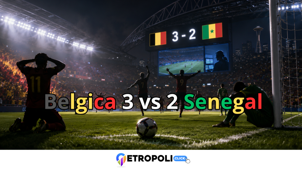 Bélgica vs Senegal: análisis del 3-2 que cambió todo en el Mundial 2026 ⚽
