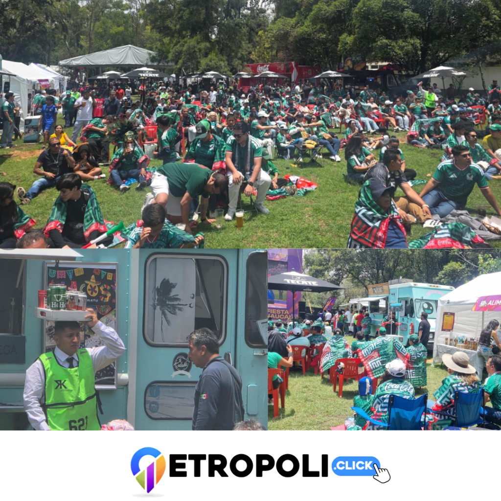 Foto que muestra venta de alcohol en el naucalli por el GolFest