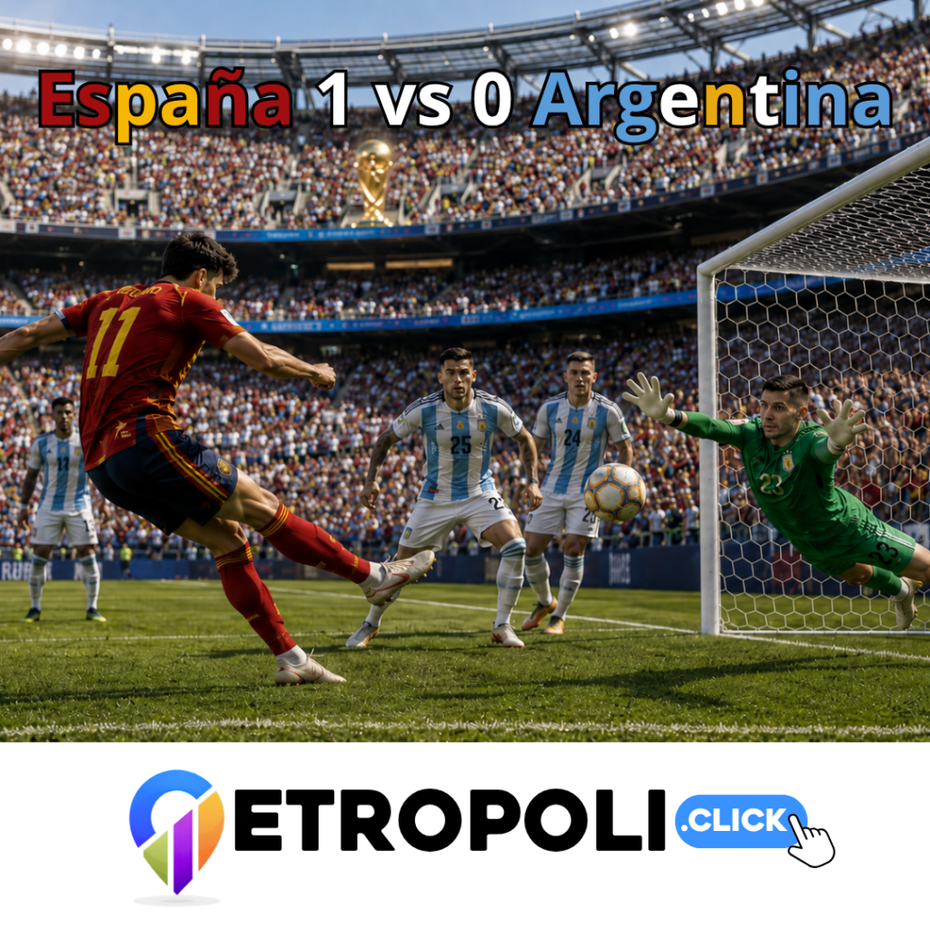 Portada Mundial 2026: España vs Argentina: análisis de la final 1-0 ⚽