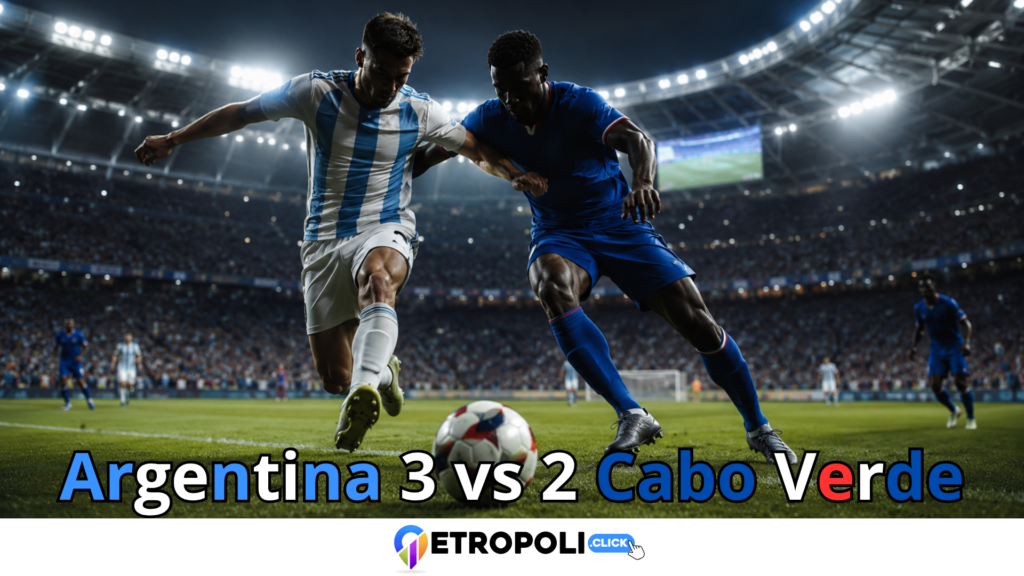 Argentina vs Cabo Verde: análisis del 3-2 que casi provoca el gran golpe del Mundial 2026 ⚽