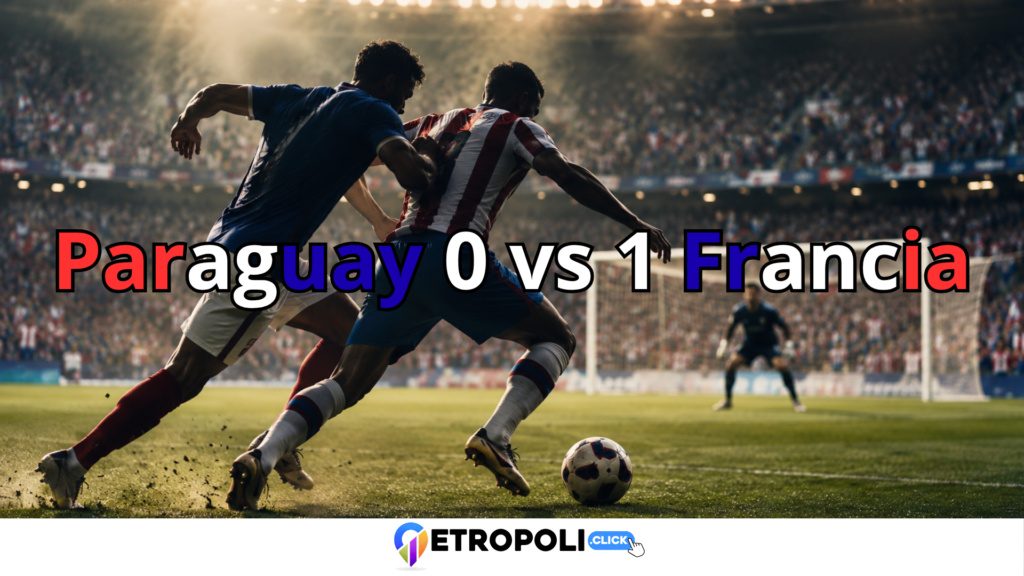 Paraguay vs Francia: análisis del 0-1 que sufrió Francia ⚽