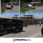 Vuelca microbús en Naucalpan: accidente exhibe la crisis del transporte concesionado en Edomex 🚨