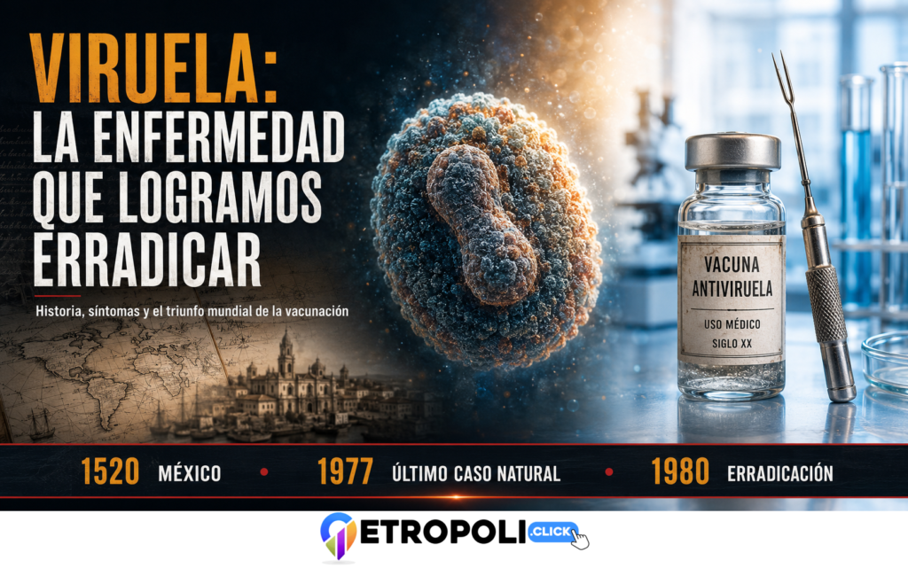 Viruela: qué es, síntomas y cómo fue erradicada 🦠