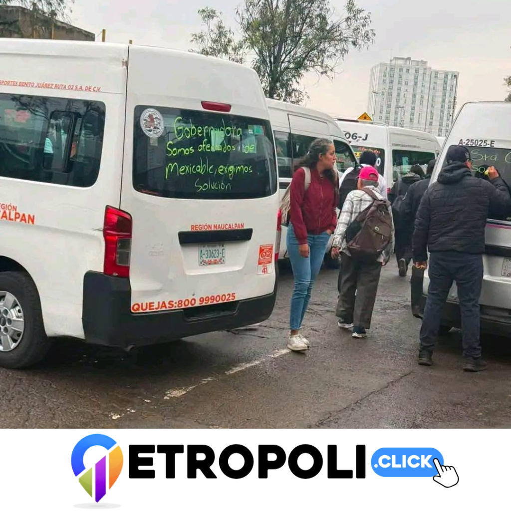 Estación Izcalli Chamapa avanza entre protestas de transportistas: ¿es Movimex realmente un sistema integral de transporte? 3 Transportistas por Estación Izcalli Chamapa
