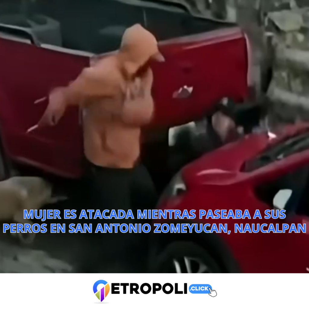 Portada Mujer es atacada mientras paseaba a sus perros en San Antonio Zomeyucan, Naucalpan