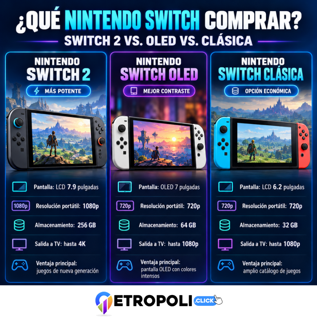 Los videojuegos esperados para este 2027 en la Switch 4 Infografia Los videojuegos esperados para este 2027 en la Switch