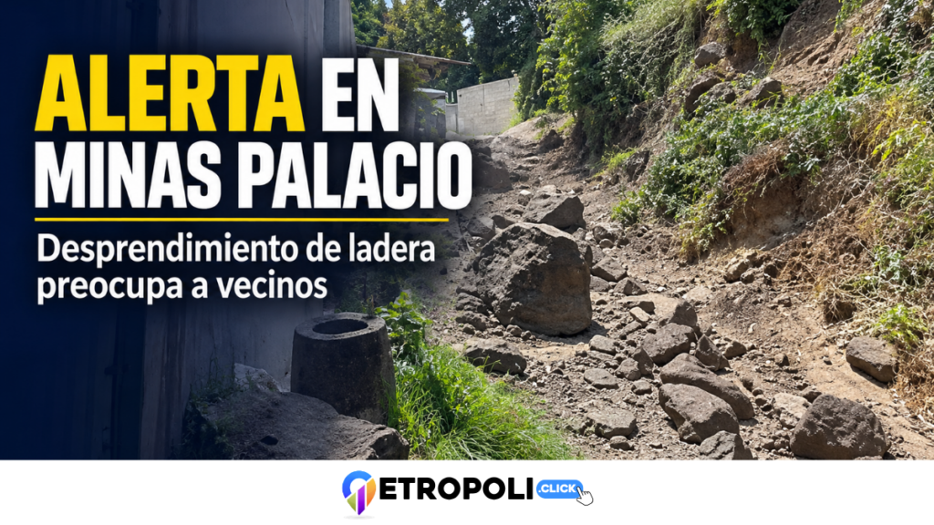 Desprendimiento de enormes rocas daña viviendas en Minas Palacio, Naucalpan; vecinos temen nuevos deslaves