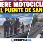 Muere motociclista en accidente sobre el Puente de San Luis en Naucalpan; reportan intenso tráfico hacia el Toreo