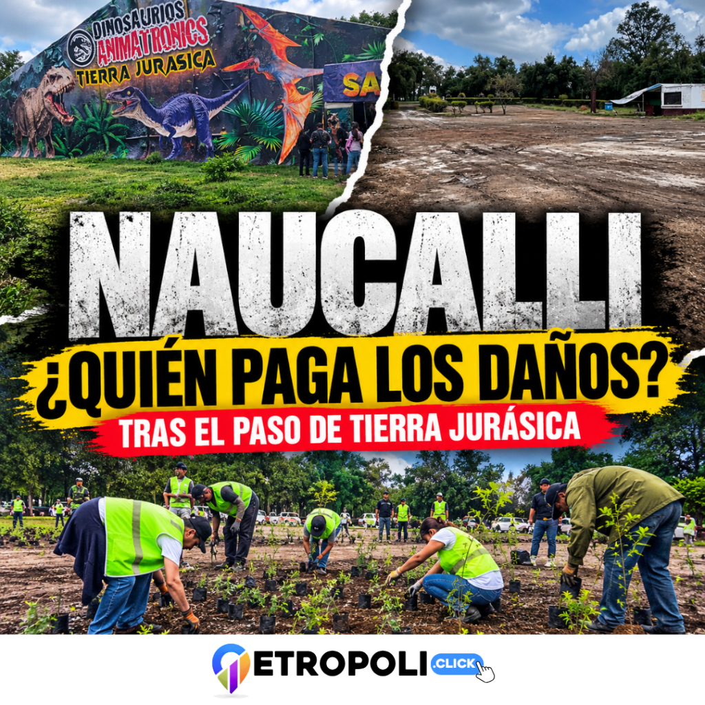Portada De la devastación a la propaganda ambiental: el Gobierno de Naucalpan presume la rehabilitación de la zona afectada por Tierra Jurásica